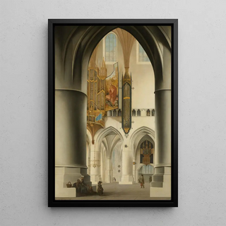 Pieter Jansz Saenredam - Interior of the Church of St Bavo in Haarlem.webp