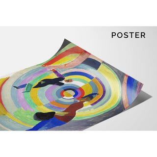 Political Drama - Robert Delaunay | Reproduction Tableau Décoration murale affiche copie