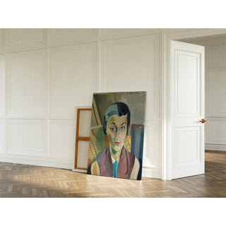 Portrait de Maria Lani - Robert Delaunay | Reproduction Tableau Décoration murale affiche copie
