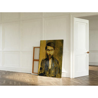 Portrait de Miezystaw Zborowski - Moïse Kisling | Reproduction Tableau Décoration murale affiche copie