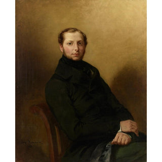 Portrait du comte Charles de Mornay - Eugène Delacroix | Reproduction Tableau Décoration murale affiche copie