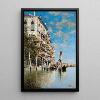 Rafael Senet y Perez - Along the Grand Canal.webp