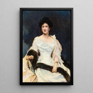 Raimundo de Madrazo y Garreta - Portrait Of A Lady.webp