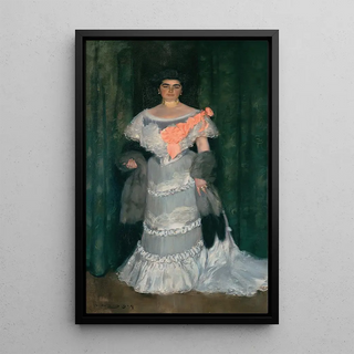 Ramn Casas - Montserrat Casas De Nieto In Evening Dress.webp