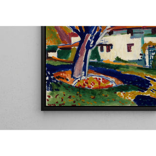 Reproduction Arbres bleus - Henry Lyman Saÿen