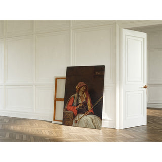Reproduction Arnaut assis - Jean-Léon Gérôme