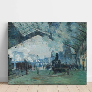 Reproduction Arrivée du train de Normandie - Claude Monet