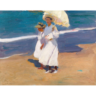 Reproduction Au bord de la mer - Joaquín Sorolla