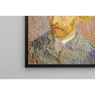 Reproduction Autoportrait au chapeau de paille - Vincent van Gogh