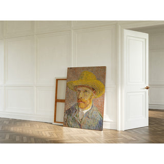 Reproduction Autoportrait au chapeau de paille - Vincent van Gogh