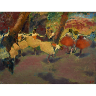 Reproduction Avant la représentation - Edgar Degas