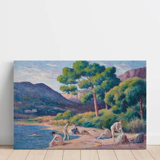 Reproduction Baigneurs à Saint-Tropez - Maximilien Luce
