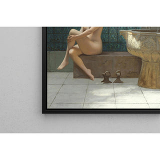 Reproduction Baigneuse À La Piscine De Brousse - Jean-Léon Gérôme