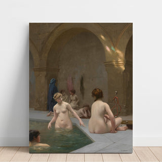 Reproduction Baigneuses - Jean-Léon Gérôme