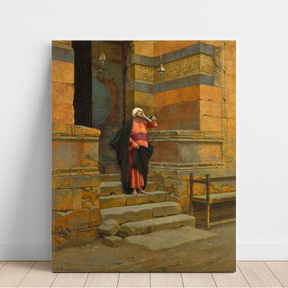 Reproduction Before the Mosque - Ludwig Deutsch