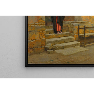 Reproduction Before the Mosque - Ludwig Deutsch