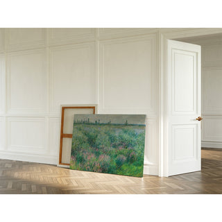Reproduction Berges de la Seine près de Vétheuil - Claude Monet