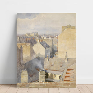 Reproduction Blick aus dem Atelier Klagbaumgasse, Wien - Marie Egner