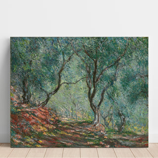 Reproduction Bois d'Oliviers au Jardin Moreno - Claude Monet