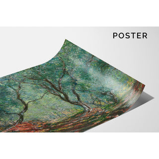Reproduction Bois d'Oliviers au Jardin Moreno - Claude Monet