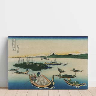 Reproduction Buyo Tsukuda-jima - Katsushika Hokusai
