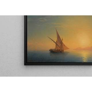 Reproduction Coucher de soleil sur Ischia - Ivan Konstantinovich Aivazovsky