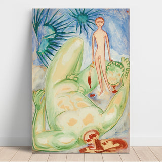 Reproduction David and Goliath - Nils Dardel