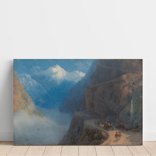 Reproduction De Mleta à Gudauri - Ivan Konstantinovich Aivazovsky