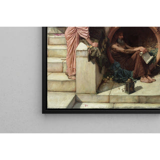 Reproduction Diogenes - John William Waterhouse