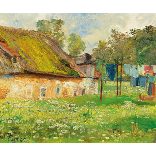 Reproduction Drying Laundry - Marie Egner