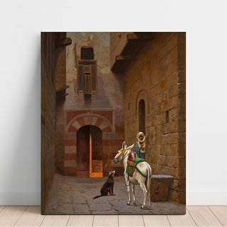 Reproduction En attendant le maître - Jean-Léon Gérôme