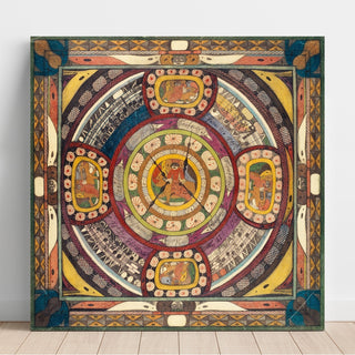 Reproduction En cinq variations, ma modeste personne, le voyageur en Afrique, Saint Adolf II - Adolf Wölfli