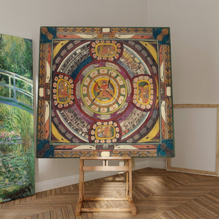 Reproduction En cinq variations, ma modeste personne, le voyageur en Afrique, Saint Adolf II - Adolf Wölfli