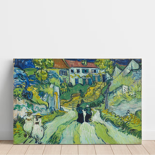 Reproduction Escalier à Auvers - Vincent van Gogh
