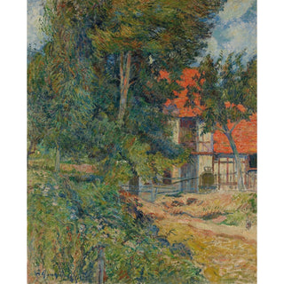 Reproduction Étable près de Dieppe II - Paul Gauguin