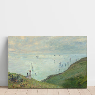 Reproduction Falaises à Pourville - Claude Monet