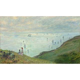 Reproduction Falaises à Pourville - Claude Monet