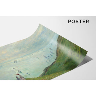 Reproduction Falaises à Pourville - Claude Monet