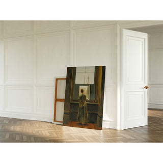 Reproduction Femme à la fenêtre - Caspar David Friedrich