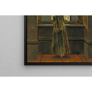 Reproduction Femme à la fenêtre - Caspar David Friedrich