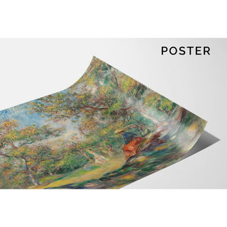 Reproduction Femme dans un Paysage - Pierre-Auguste Renoir