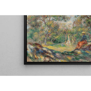 Reproduction Femme dans un Paysage - Pierre-Auguste Renoir