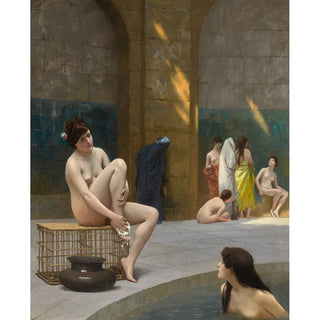 Reproduction Femmes au Bain - Jean-Léon Gérôme