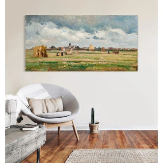 Reproduction Fenaison - Camille Pissarro