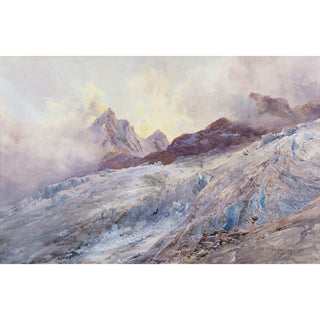 Reproduction Finsteraarhorn - Edward Theodore Compton