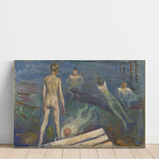 Reproduction Garçons se baignant - Edvard Munch