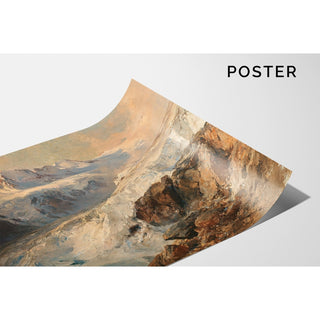 Reproduction Glacier de Grand Croux, Cogne - Edward Theodore Compton