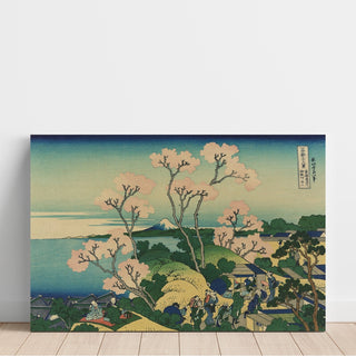 Reproduction Goten-yama Hill, Shinagawa on the Tokaido - Katsushika Hokusai