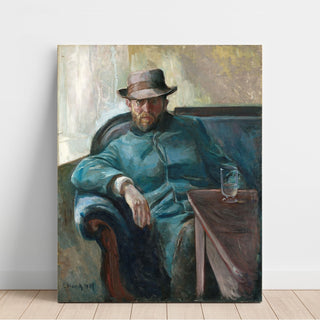 Reproduction Hans Jæger - Edvard Munch