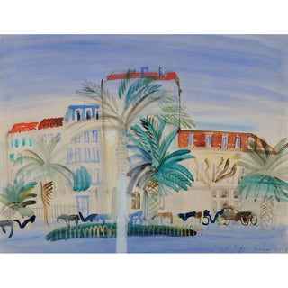 Reproduction Hôtel à Cannes - Raoul Dufy